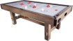 TopTable Dining Timber table de air-hockey avec tennis de table Wood/Blanc 7FT miniature