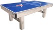 Pool table TopTable Dinner Wood with Benches 7FT thumbnail