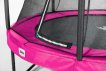 Trampoline Salta Comfort Edition 213 rose + filet de sécurité miniature