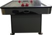 TopTable Fast Flash Steel & Multi LED Air Hockey Table Black/Stainless Steel 7FT thumbnail