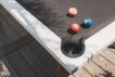 Cornilleau Origin Table de billard (pool) d'extérieur blanche miniature