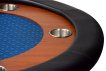 NORTH Table de poker Foldy Bleue 10 personnes miniature