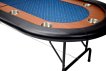 NORTH Table de poker Foldy Bleue 10 personnes miniature