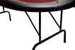 NORTH Table de poker Foldy Rouge 10 personnes miniature