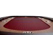 NORTH Table de poker Foldy Rouge 10 personnes miniature