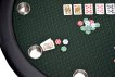 NORTH Texas Round Poker Table Green 8 Players thumbnail