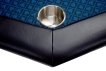 NORTH Octagon Table de poker bleue 8 places miniature