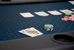 NORTH Tabletop Poker Table Blue 10 Seats thumbnail