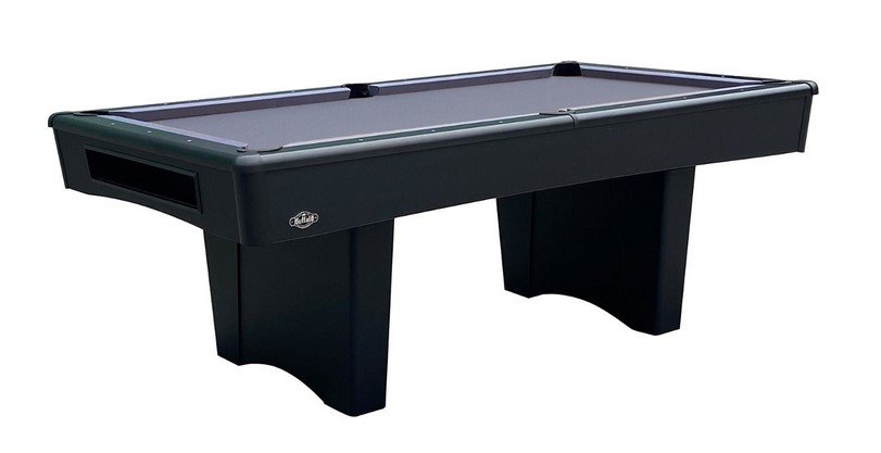 Buffalo Eliminator III Pool Table 7ft Matt Black