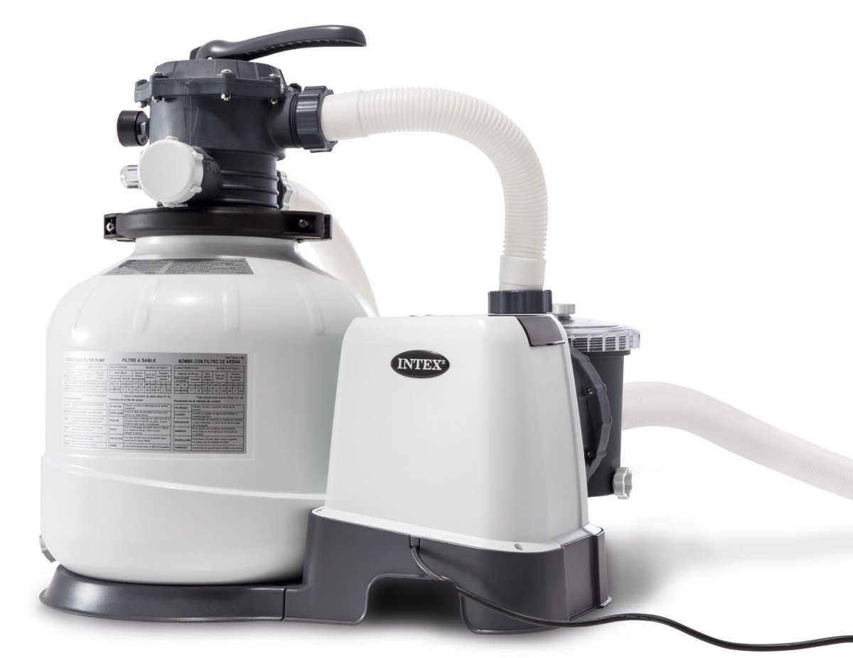 Intex 26648 Krystal Clear pompe à sable 8 000 L/h - 8m3/h
