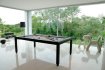 Table de billard Aramith Fusion Noir poudré 7ft miniature