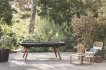 Cornilleau Origin Table de billard (pool) d'extérieur noire miniature