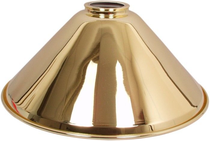 Abat-jour de rechange pour lampe de billard 37 cm, laiton